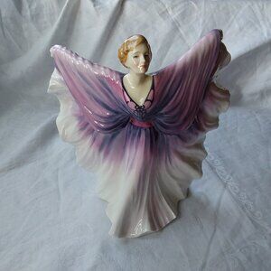 Royal Doulton Isadora figurine dancer in flowing robe rare perfect condition